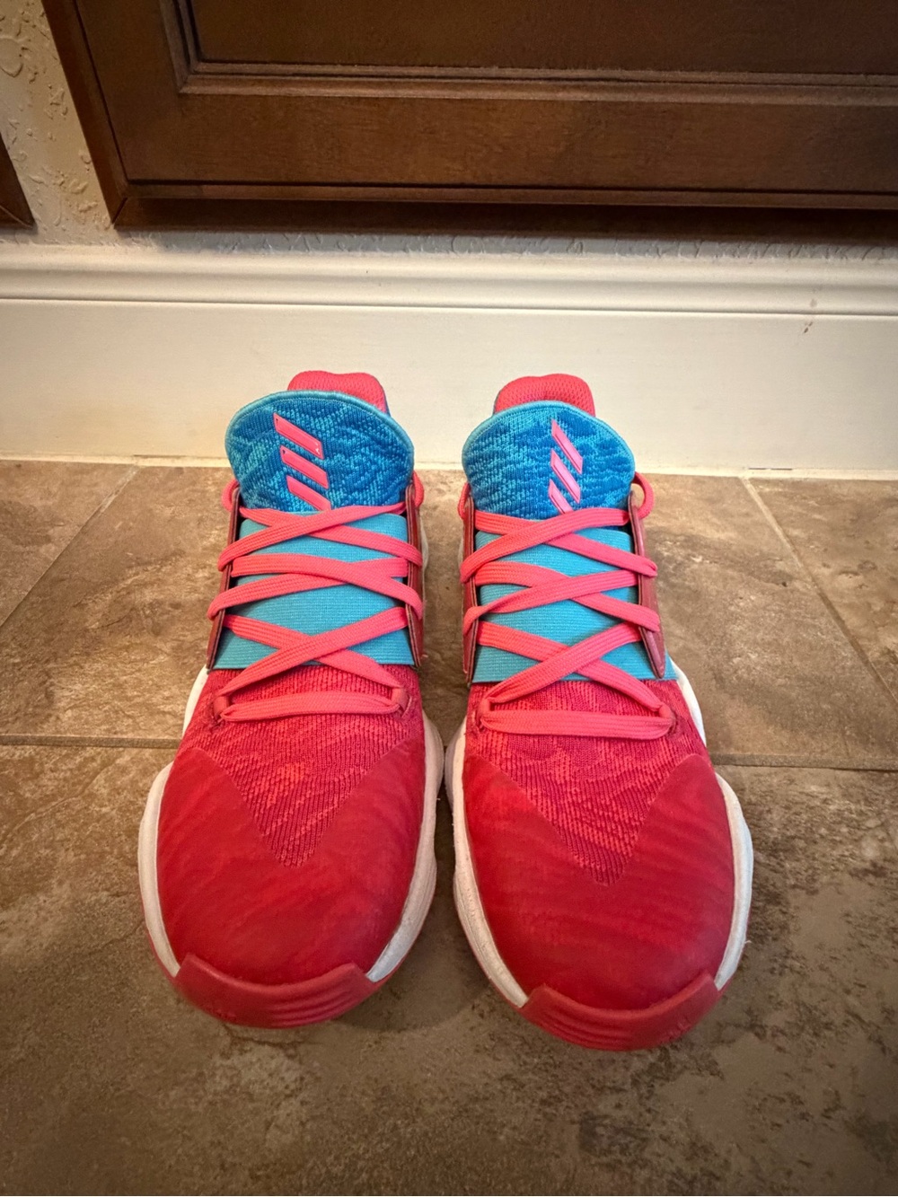 Adidas Harden Vol. 4 Boys' Basketball Shoes “Candy Paint” Boys Size 5.5 - Picture 2 of 7